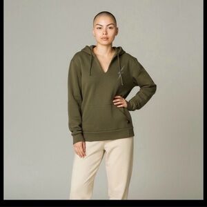 Rare Aviator Nation Bolt Stitch Relaxed Pullover Hoodie
